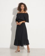 SKIRT MIDI WRAP CUTWORK - Image 7