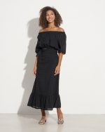 SKIRT MIDI WRAP CUTWORK - Image 8
