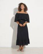 SKIRT MIDI WRAP CUTWORK - Image 11