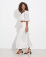 SKIRT MIDI WRAP CUTWORK - Image 4