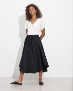 ASYMMETRIC SKIRT COTTON - Image 8