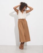 MIDI SKIRT LINEN - Image 8