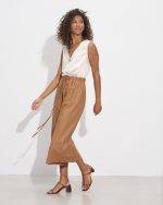 MIDI SKIRT LINEN - Image 11