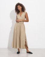 SKIRT COTTON SPLIT OFF - Image 6