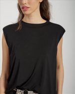 BLOUSE WITH SHOULDER PADS - Image 2