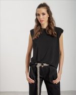 BLOUSE WITH SHOULDER PADS - Image 3