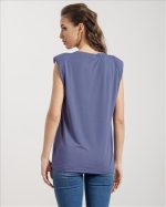 BLOUSE WITH SHOULDER PADS - Image 10