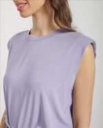 BLOUSE WITH SHOULDER PADS - Image 13