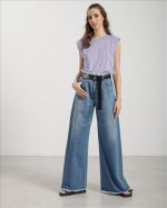 BLOUSE WITH SHOULDER PADS - Image 15