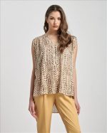 V-NECK PRINTED