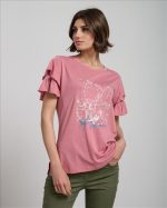 BLOUSE PRINTED WITH VOLAN SLEEVE - Image 3