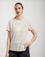 BLOUSE STRIPES PRINTED