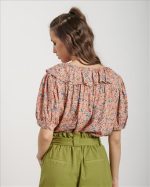 BLOUSE WITH VOLAN - Image 3