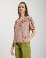 BLOUSE WITH VOLAN - Image 4