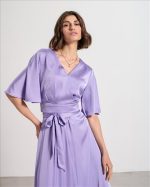 BLOUSE CROP TOP SATIN - Image 3
