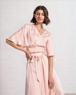 BLOUSE CROP TOP SATIN - Image 7