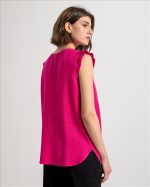 BLOUSE LINEN WITH CUTWORK - Image 8