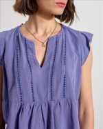 BLOUSE LINEN WITH CUTWORK - Image 10