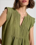 BLOUSE LINEN WITH CUTWORK - Image 14