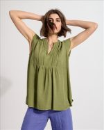 BLOUSE LINEN WITH CUTWORK - Image 15