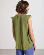 BLOUSE LINEN WITH CUTWORK - Image 16