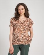 BLOUSE V NECK PRINTED - Image 2