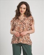 BLOUSE V NECK PRINTED - Image 6