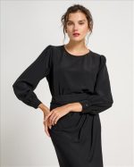BLOUSE CREPE PLEATED - Image 3