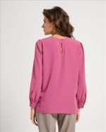 BLOUSE CREPE PLEATED - Image 9