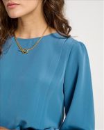 BLOUSE CREPE PLEATED - Image 10