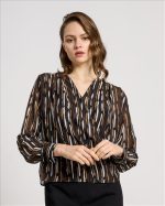 BLOUSE CHIFFON PRINTED