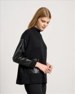 KNITTED ECO LEATHER POCKET - Image 4