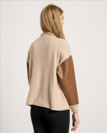 KNITTED ECO LEATHER POCKET - Image 10