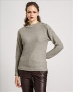 KNIT RIBBED BUTTONS - Image 6