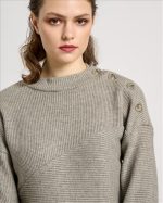 KNIT RIBBED BUTTONS - Image 7