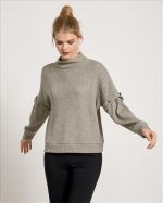 KNITTED MOCK NECK - Image 7