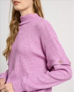 KNITTED MOCK NECK - Image 12