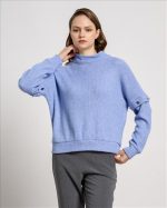 KNITTED MOCK NECK - Image 14