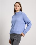 KNITTED MOCK NECK - Image 15