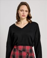 KNITTED V NECK - Image 6
