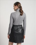 BLOUSE HIGH NECK RIBBED - Image 12