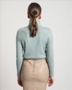 BLOUSE HIGH NECK RIBBED - Image 16