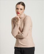 BLOUSE HIGH NECK RIBBED - Image 18