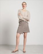 KNITTED V NECK SWEATER - Image 2