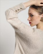 KNITTED V NECK SWEATER - Image 5