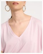 BLOUSE SIMPLE V NECK - Image 7