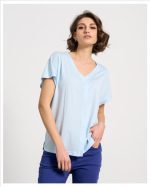 BLOUSE SIMPLE V NECK - Image 10