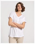 BLOUSE SIMPLE V NECK - Image 13