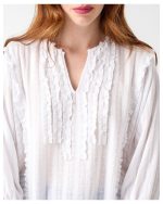 BLOUSE STRIPES RUFFLES - Image 3