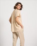 BLOUSE COTTON SHORT SLEEVE - Image 5